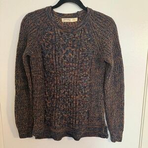 Faded Glory VTG Women's Small (4-6)  Multi Color Sweater Winter Cozy